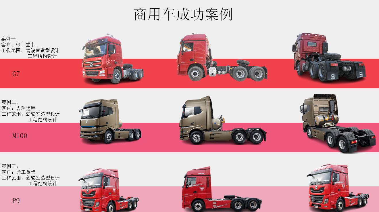 商用车驾驶室设计案例集锦